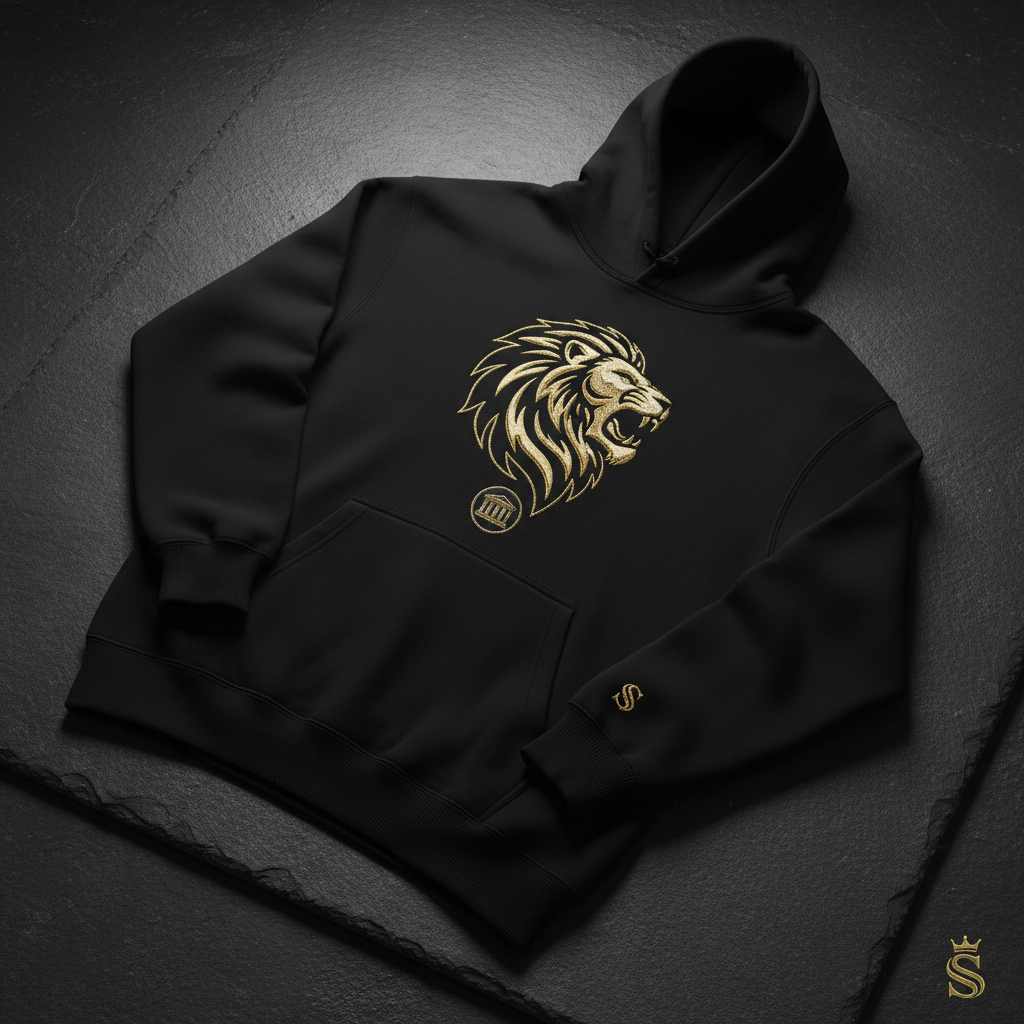 R246 Restoration Standard Hoodie — Reparations capsule premium hoodie