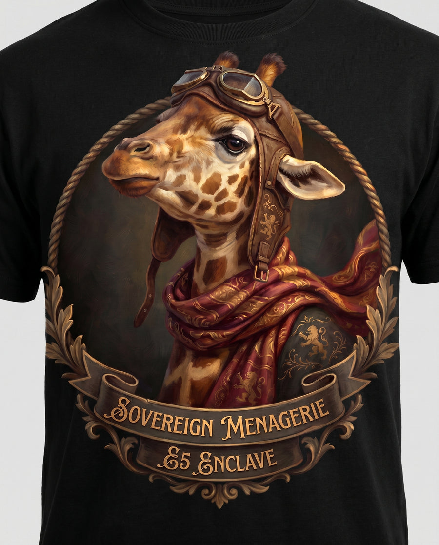 The Sovereign Menagerie Aviator Giraffe Tee